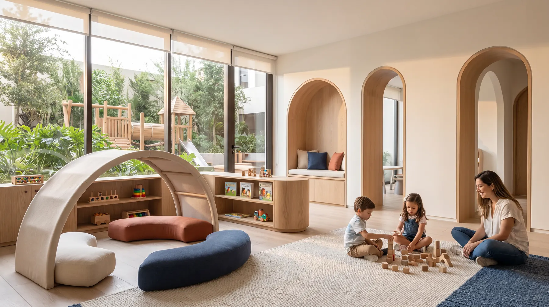 Ludoteca con salida a los juegos infantiles